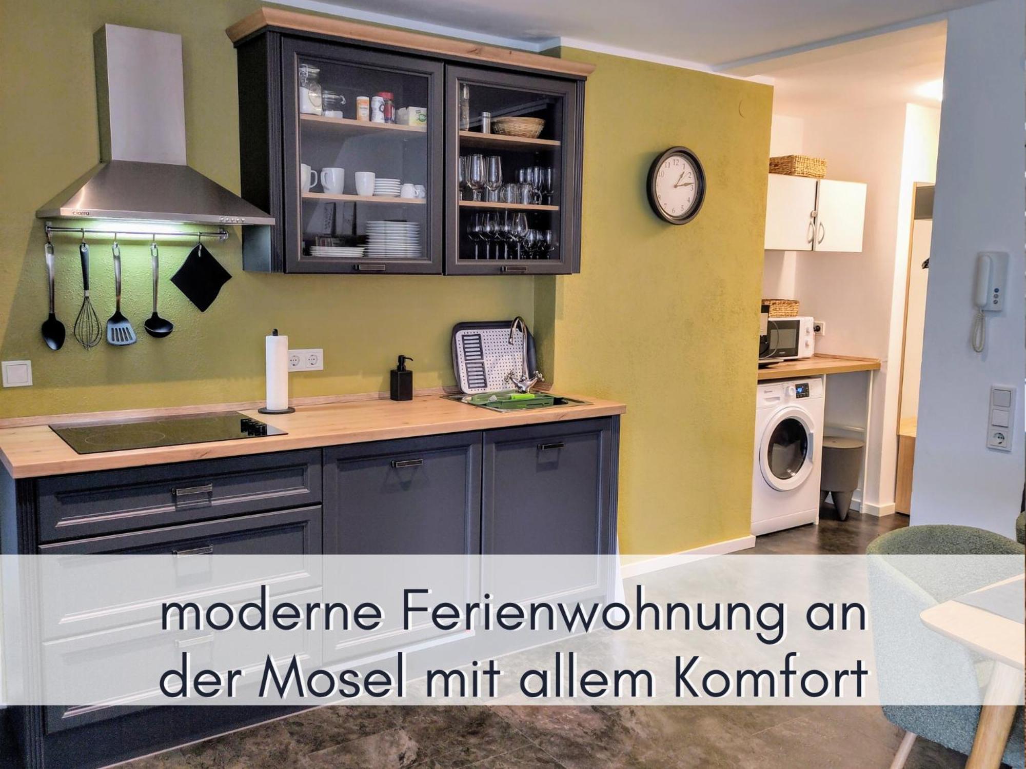 Komfort Fewo L Moselstay L Maximal 4 Personen Und Baby I Brauneberg Mosel I Wifi I Esterno foto